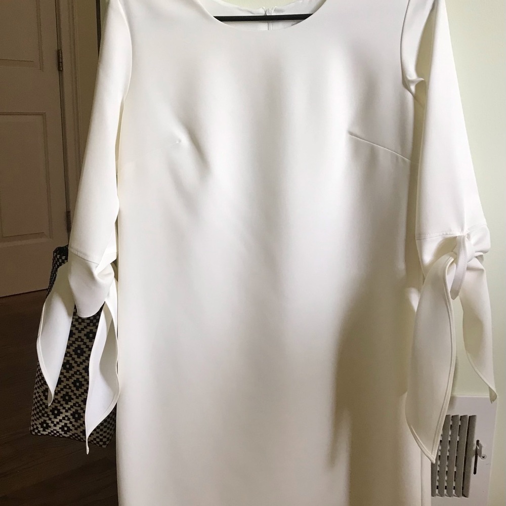 Askari White shift dress